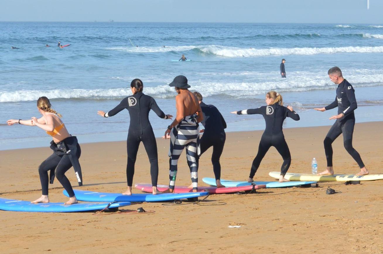Sunset Surfhouse Morocco Vandrerhjem Tamraght Eksteriør bilde